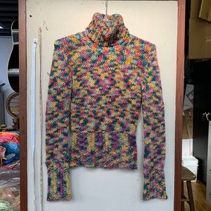 Terranova MULTICOLORED Turtleneck Sweater